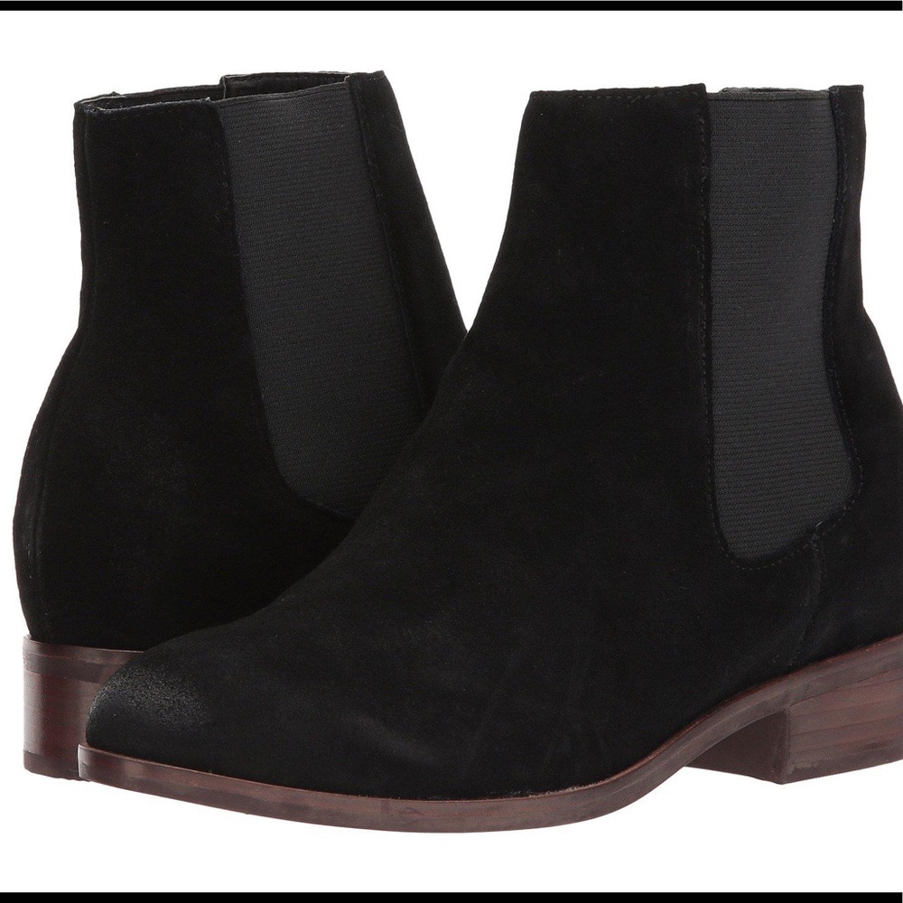 Steve Madden Black Booties